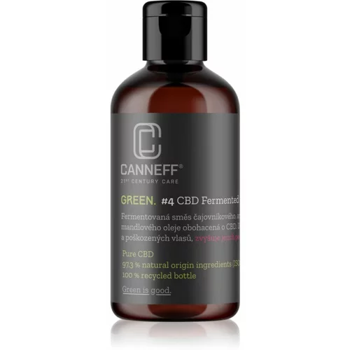 Canneff Green CBD Fermented Hair Oil olje za lase s fermentiranimi sestavinami 100 ml