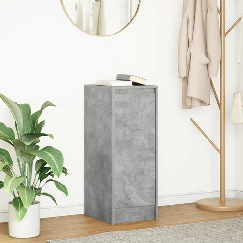 vidaXL Komoda siva boja betona 29,5x34x76 cm od konstruiranog drva Cijene