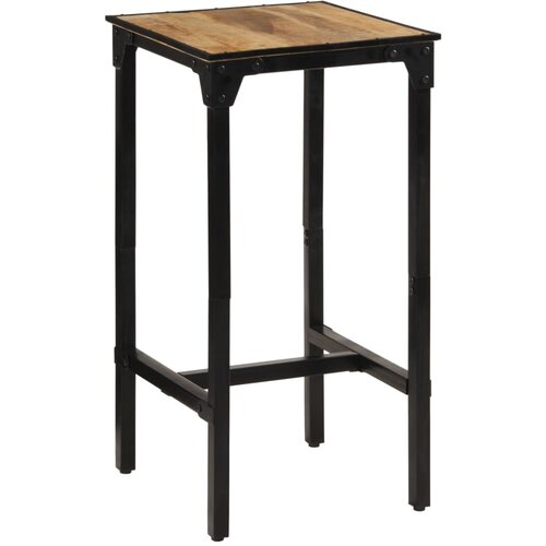  The Living Store Barska miza 60x55x107 cm trden robusten mangov les - Zunanja Barska Miza, (21457009) Cene
