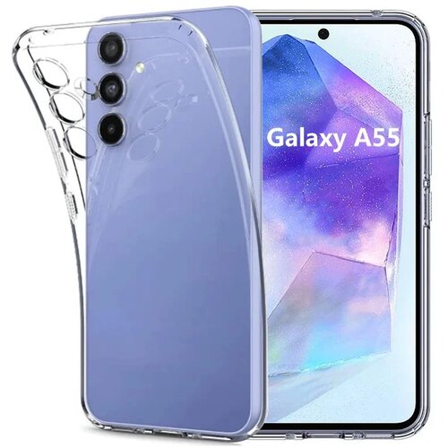  Gumijasti / gel etui Jelly za Samsung Galaxy A56 - prozorni Slike