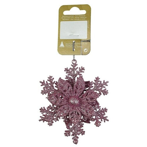  ukrasi za božićno drvce pahulja (plastika, 1 kom.) Slike