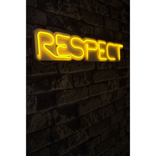 Wallity Dekorativna plastična LED rasveta Respect Yellow Slike