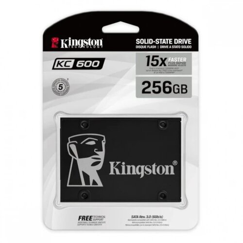 Kingston KC600 256GB SSD 2.5OLC 7mm Sata 6 GB/S Cijene