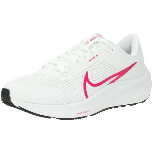 Nike Tenisice za trčanje 'AIR ZOOM PEGASUS 40' roza / bijela