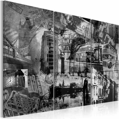  Slika - The essence of London - triptych 90x60