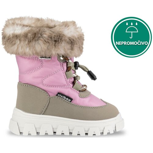 Ciciban zimske čizme za devojčice c-tex snow 839533 pink 29 Slike
