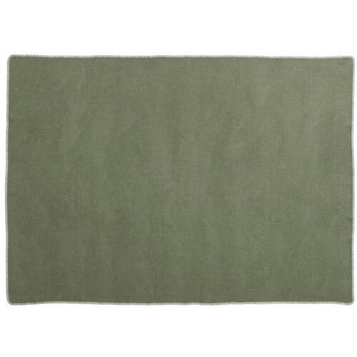 Pappelina Zelena deka od mješavine vune 140x200 cm Ylva Pine – Cijene