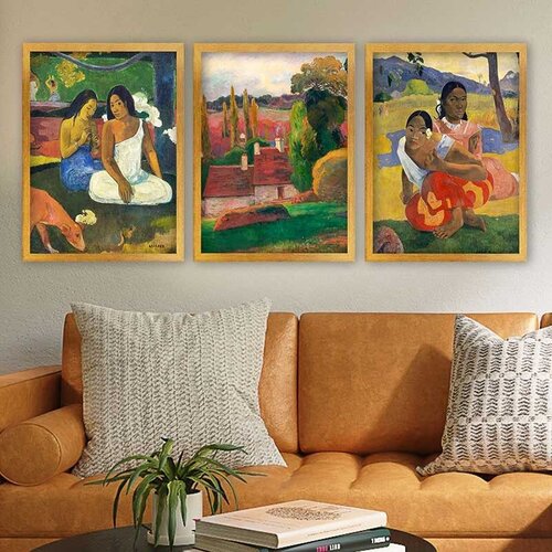 Wallity Set uramljenih slika 3AC_UN1233897, 3 Dela Cene