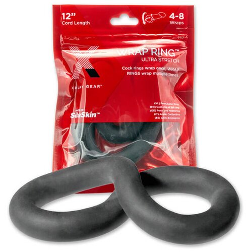 PerfectFIT Ultra Wrap 12 - debeli obroček za penis - črn (30 cm) Cene