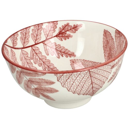 Tognana Set malih činija, 12 cm, 6 komada, Crveno-beli Cene