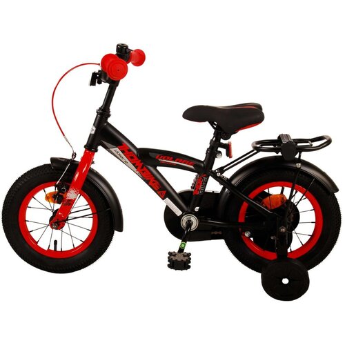 Volare dječji bicikl Thombike 12&amp;quot; crno-crveni Slike