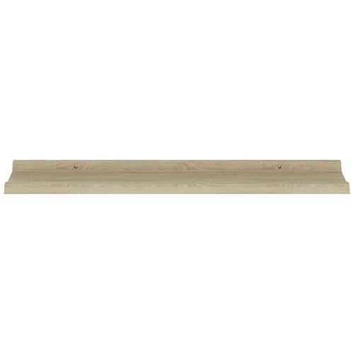  Zidne police 2 kom. Sonoma hrast 80x9x3 cm Slike
