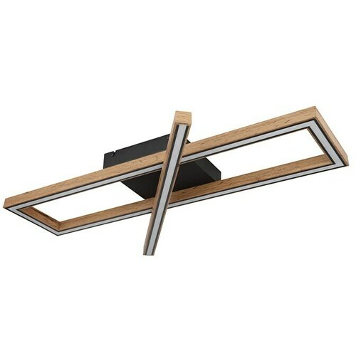 Globo LED stropna svjetiljka Mandera (36 W, D x Š x V: 80 x 20 x 9 cm, Crna, Topla bijela) Cijene
