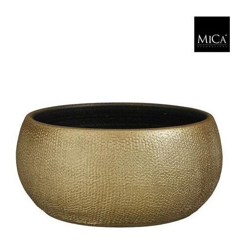  SAKSIJA PORTO 27*h.13CM ZLATNA KERAMIČKA Cijene