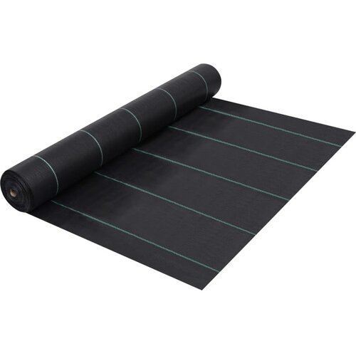  Tkanina proti plevelu in koreninam mat črna 2x100 m PP Cene