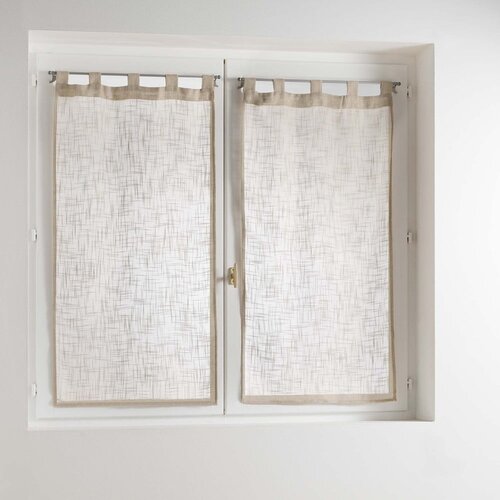 Douceur d intérieur Smeđe prozirne zavjese u setu 2 kom 60x90 cm Haltona – Cijene