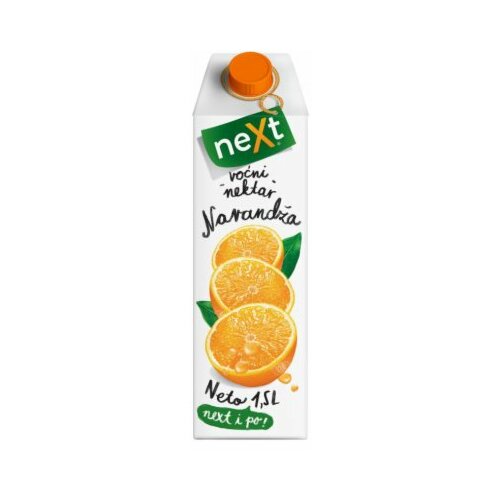 Next classic voćni nektar narandža 1,5L tetra brik Slike