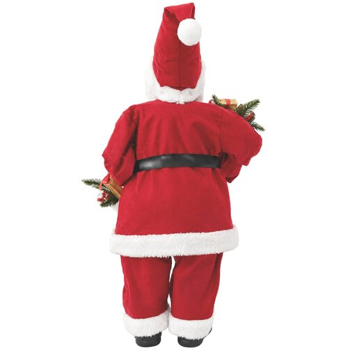  Figura Djed Božićnjak Crvena 46 cm Poliester Slike