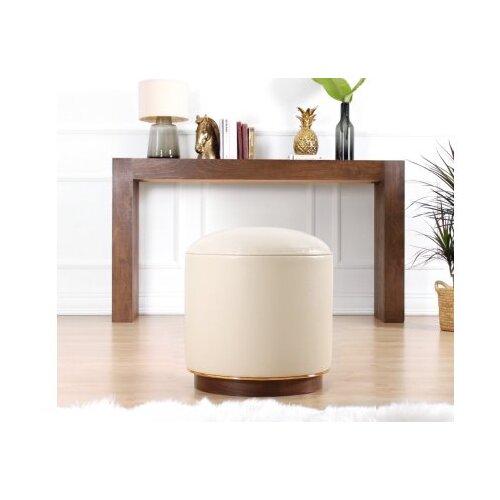  Milotte - cream cream pouffe Cene