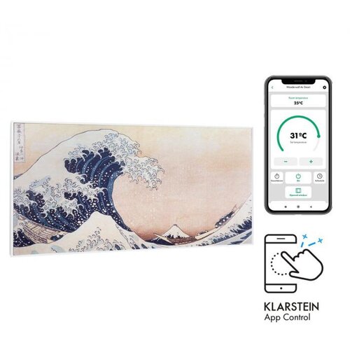 Klarstein Wonderwall Air Art Smart infracrveni grijač, Bijela Cijene