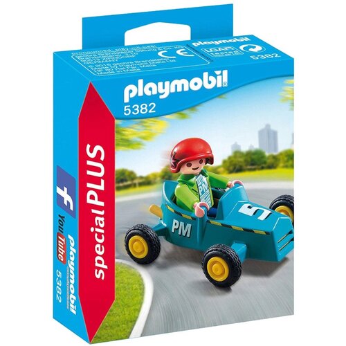 Playmobil SPECIAL PLUS deček z gokartom 5382, (20393228) Slike