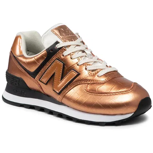 New Balance Niske tenisice bronca / crna