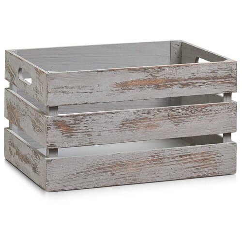 ZELLER kutija za odlaganje vintage grey, drvena, 35 x 25 x 20,5 cm Cijene