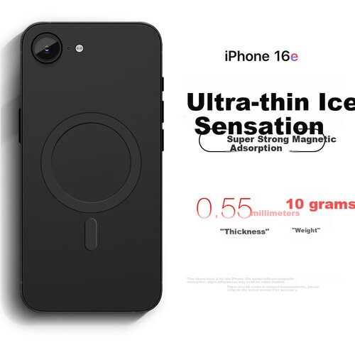  snowkids maska za mobilni telefon iphone 17e/16e, crna Cene