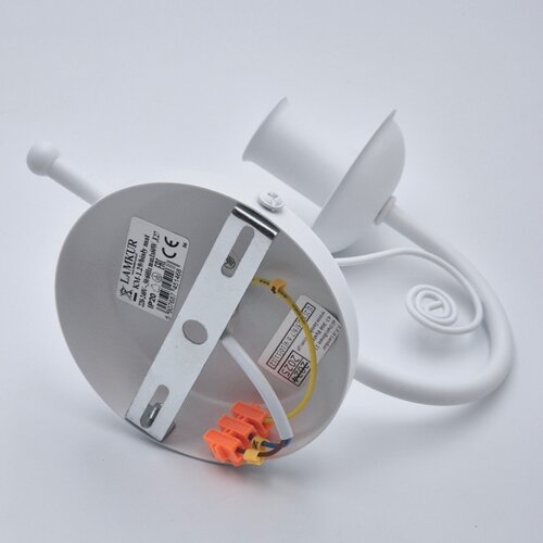  Zidna lampa DONATO 1xE14/40W/230V bela Slike