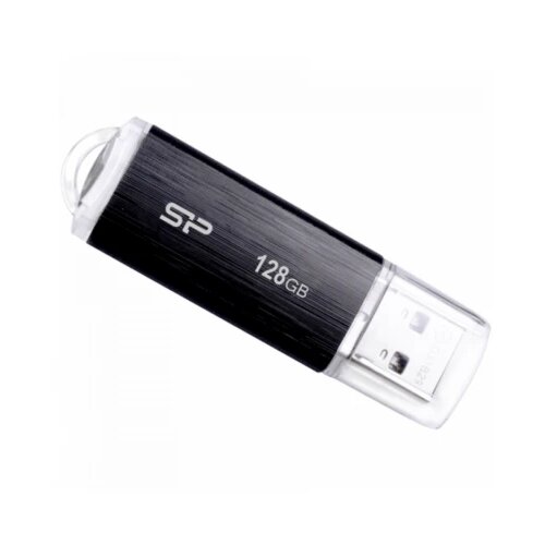 SiliconPower Blaze - B02 128GB Pendrive USB 3.2 Gen 1 Entry Level Universal Flash Drive, Black, EAN: 4712702646481 Slike