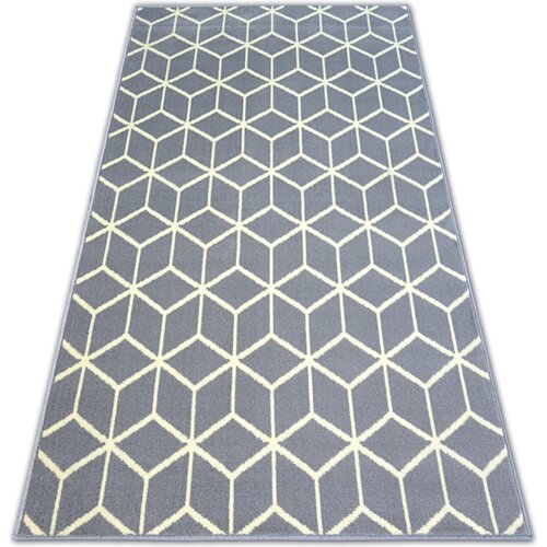 RugsX Preproge Preproga BCF BASE CUBE 3956 Kvadrati siva 185x270 cm Siva Cene
