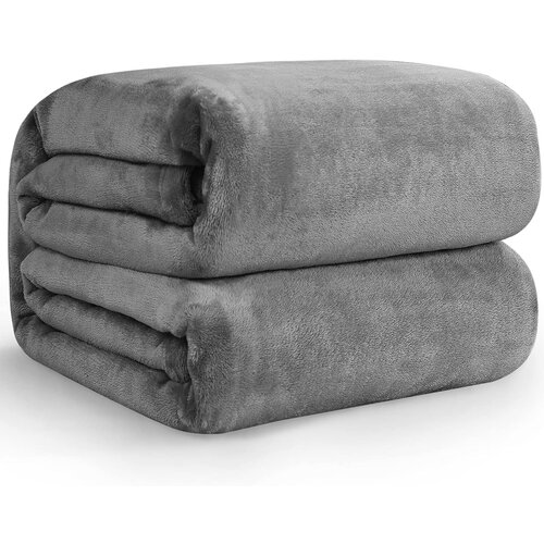 Generic winter milk velvet solid color thickened blanket quilt lamb velvet coral fleece blanket flannel nap blanket, (21064052) Cene