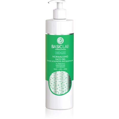 BasicLab Dermocosmetics Micellis normalizirajući gel za či&amp;scaron;ćenje za masno lice sklono aknama 300 ml Slike