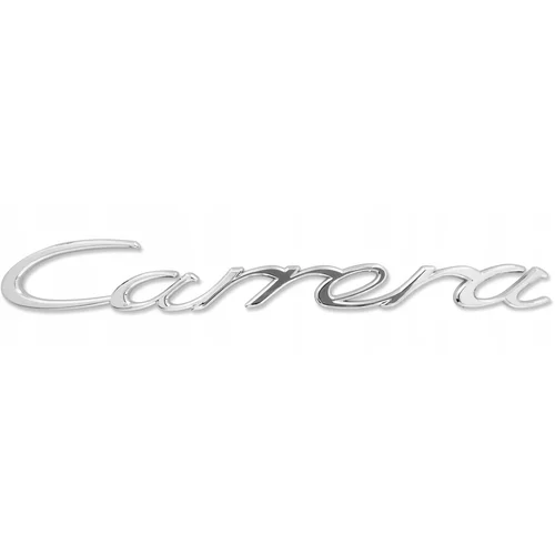 Porsche Samolepilni emblem CARRERA značka 17,2x2,2 cm srebrna, (21215280)