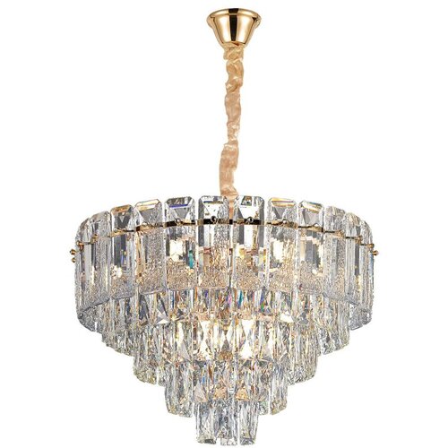 Toolight Visilica s kristalima G056-CP 50cm GOLD Cene