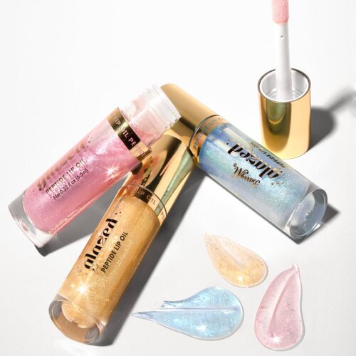 Barry M Glazed ble&amp;scaron;čeče olje za ustnice odtenek So Wishful 6.5 ml Slike