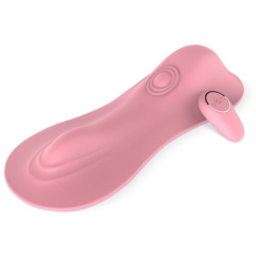 EasyToys Vibe Pad Tapping + Vibrating with Remote Control Pink Slike