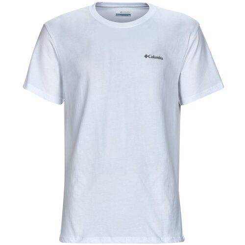 Columbia Majice s kratkimi rokavi CSC Basic Logo Short Sleeve Bela Slike