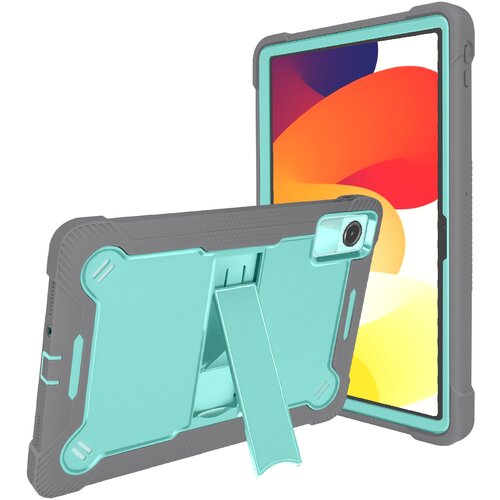 AVIZAR Ohišje za Xiaomi Redmi Pad SE odporno na udarce s stojalom, Turkizna, (5000014441) Cene