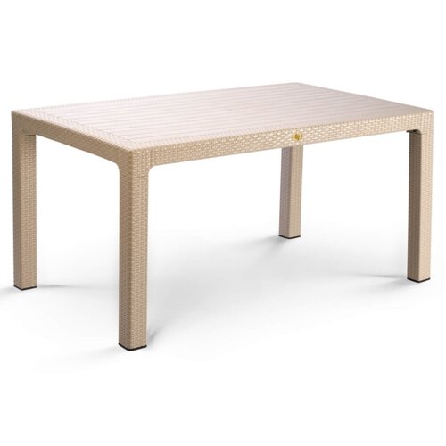  Baštenski Sto Ratan Capucino 90x150 Cene