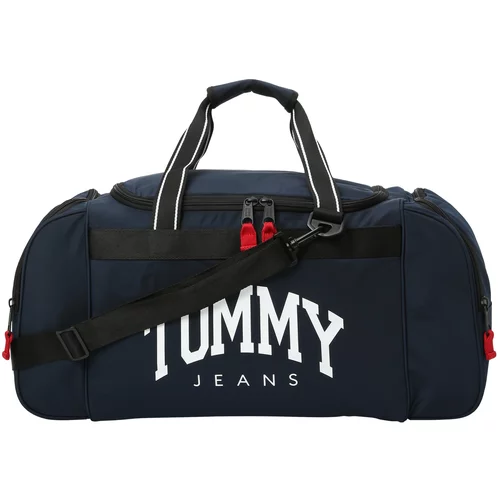 Tommy Jeans Putna torba mornarsko plava / bijela