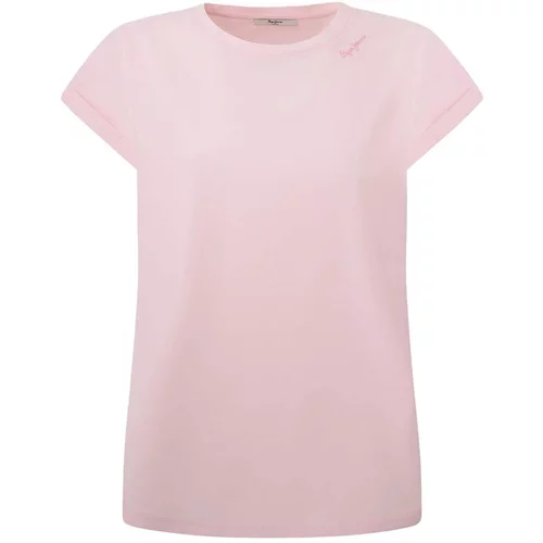 PepeJeans Majica 'LIU' roza / svijetloroza