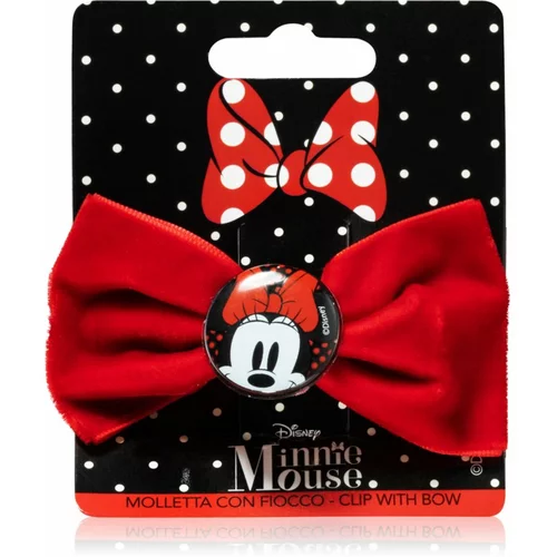 Disney Minnie Mouse Clip with Bow mašna za kosu 1 kom