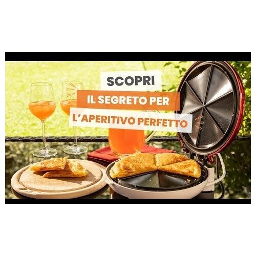 Beper P101CUD600 Party Line Happy Hour žar za quesadille in panzerotte, 900 W Slike