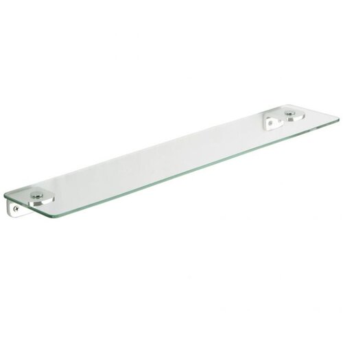 Tatay zidna polica 10x3,5x50cm aluminij i staklo, flat Slike