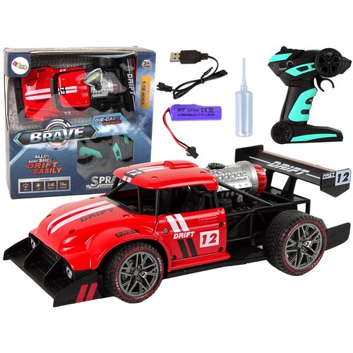  Auto na daljinsko upravljanje Sports Car R/C 1:16 - crveni Slike