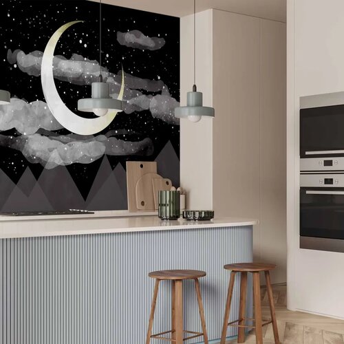  Foto tapeta - Night Glow 150x105 Vodootporna Slike