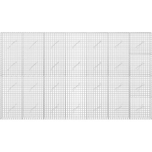 Gabion s 5 mm žicom i mrežom 5x5 cm 350x10x200 cm Slike