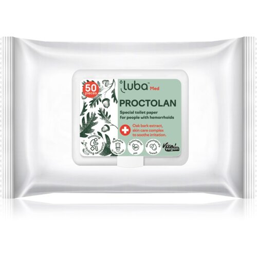 Luba Med Proctolan vlažni toaletni papir protiv hemoroida 50 kom Cijene