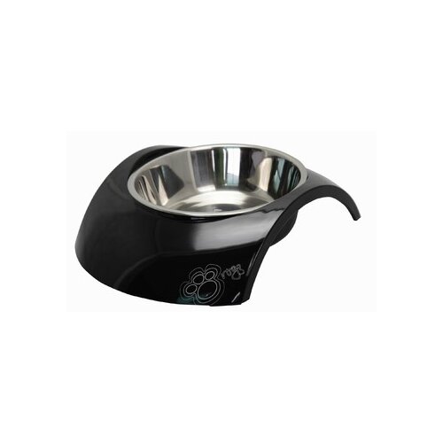 Rogz činija za pse luna bowlz m, crna Slike